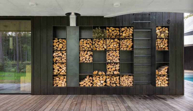Laaneotsa | Firewood shelves